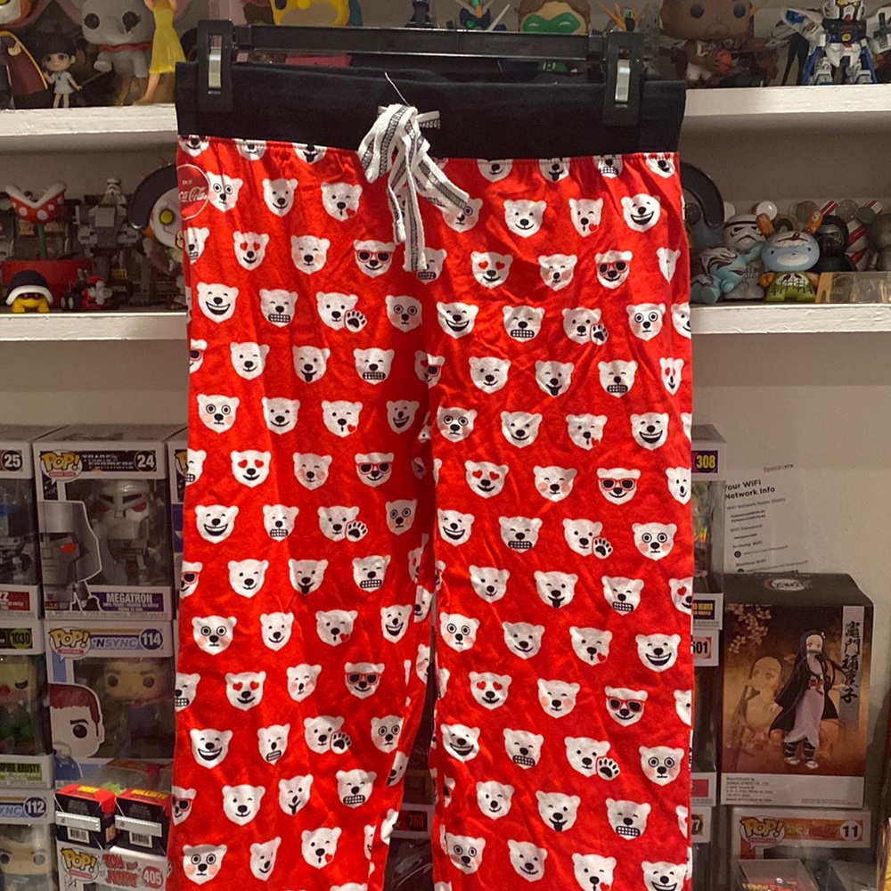 Coca cola bear pants